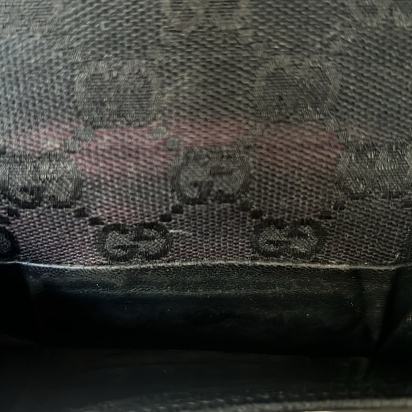 Gucci Black Leather D Ring Compact Wallet - Picture 8 of 8